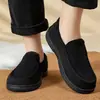 Zapatos de algodón de invierno para hombre, talla grande, cálidos, forrados de felpa, engrosados, botas de nieve, botines de caña baja, botas de algodón versátiles