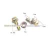 Fio rápido para carro Fivela de parafuso M8 Para-lama Para-lama para-choque Para-lama Para-lama firmware parafuso de metal