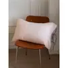 Fronha de Gaze Dupla Camada 100% Algodão Estilo Princesa com Laço na Borda, Peça Única. Fronha 48x74cm, Pacote com 2 Peças, Peça 2