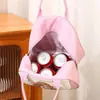 Bolsa Térmica para Marmita, Bolsa Tote Bento, Pouch de Almoço Espessado, Bolsa de Almoço Estilosa e à Prova d'Água para Alunos do Ensino Fundamental