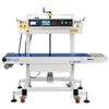 Máquina Selladora Vertical y Horizontal, Provincial Manual Automatizada, Máquina Empaquetadora con Impresora de Inyección de Tinta Ajustable Vertical Horizontal de Cuatro Máquinas
