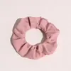 Amazon Scrunchies de Punto de Alta Gama Sencillos Lazos para el Cabello de Tela Transfronteriza Cuerdas para el Cabello Accesorios para el Cabello de Mujer Venta al por Mayor