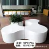 Sillas de Ocio de Fibra de Vidrio, Decoración de Paisajismo para Centros Comerciales, Asientos para Exteriores, Áreas de Descanso Públicas, Sillas para Piscinas con Árboles, Asientos tipo Maceta, Hecho a Medida