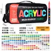 Bolígrafo Marcador Acrílico Guangna 8101 488 Colores Punta Suave Específico para Arte Pintura Bolígrafo Acuarela Set Líquido Directo