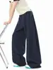 Calça Jeans Relaxada de Bolinhas para Mulheres e Homens, Design de Verão 2026, Calça de Pernas Largas, Calça Casual de Estilo Solto e Preguiçoso