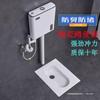 Desodorante para Baño Pequeño Inodoro de Pozo Inodoro de Sentadillas Lavabo de Sentadillas Inodoro de Sentadillas Cerámica Doméstica Inodoro de Sentadillas Juego de Cisterna