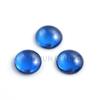 Planos Redondos Superficie Lisa 113 # Espinela Azul Piedra Suelta Espinela Redonda Cabujón de Fondo Plano Piedra Preciosa Piedra Suelta Venta al por Mayor