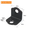 Soporte de Ángulo de Acero Laminado en Frío Engrosado Soporte de Ángulo Recto de 90 Grados Soporte de Soporte de Estante en Forma de L Conector de Ferretería para Muebles Fabricante