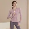 Ropa de Yoga en Oferta para Mujer, Nuevos Tops Redondos para Correr y Fitness, Ropa de Entrenamiento Ajustada de Manga Larga, Chaquetas Deportivas al por Mayor
