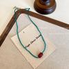 Collar de Empalme con Perlas Estilo Chino Retro para Mujer, Exquisito Accesorio de Cadena para Clavícula de Piedra Natural, Cadena para el Cuello de Gama Alta, Exclusivamente para Ventas Transfronterizas