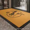 Felpudo de entrada auspicioso para uso doméstico, felpudo resistente al desgaste y antideslizante para la puerta principal, alfombrilla quitapolvo, alfombrilla raspadora de barro para exteriores