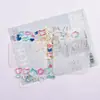 Amapola DIY Resina de Cristal Luna Estrella Cabeza de Gato Conejo Nota Musical Pendientes Colgante Arena Líquida Accesorios Molde de Silicona