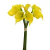 Flor de simulação Lírio-do-calla moderno casa Taro fotografia de casamento decoração suprimento de comércio exterior transfronteiriça cola macia lírio-do-calla