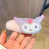 Gatito de Peluche Clip de Ruptura Lindo Corazón Girly Clip Grande BB Clip Estudiante Dulce Clip Lateral Flequillo Pinza para el Cabello
