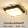 Lámparas de techo para exteriores, impermeables y a prueba de insectos, adecuadas para balcones, patios, pérgolas, pasillos, corredores y entradas exteriores, incluyendo los aleros de las casas.