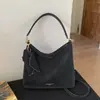 Bolsa Tote Vintage para Mulheres 2025 Inverno Nova Grande Capacidade Estilo Coreano Nicho Ombro Transversal Moda Bolsa Hobo