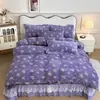 Juego de ropa de cama de tres piezas 100% algodón para dormitorio estudiantil Clase A con núcleo de edredón de algodón, juego de seis piezas para litera individual de dormitorio de algodón puro
