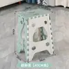 Taburete Plegable de Plástico con Logo Grabado Personalizado Portátil Estilo Camping al Aire Libre Mazar Taburete Pequeño para el Hogar Silla Pequeña para Niños