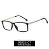 95922 Amazon Nuevo Negocio Gafas de luz azul para hombre cómodas patilla de resorte TR90 espejo óptico punto venta al por mayor