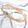Diadema de Moda Más Vendida de Amazon, Juego de Pendientes y Pulsera, Diadema de Hojas, Exquisitos Accesorios para el Cabello de Novia Europeos y Americanos para Mujer