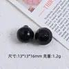 Pintura metálica colorida sino pequeno feito à mão acessórios de joia DIY chaveiro pendurar animal de estimação sino pequeno atacado