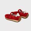 Zapatos Mary Jane Nuevos Personalizados Rojos para Mujer 2025 Estilo Deportivo Calzado Casual Retro Suela Fina Aumentadores de Altura Zapatos de Entrenamiento de Ballet