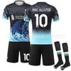 26 Club No. 11 Saahe 9 Nresnel 7 Weilz Conjunto de Jersey Liverpool Edición Especial Conmemorativa Fútbol
