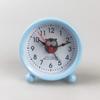 Mini Despertador Infantil con Luz Reloj de Noche Reloj Redondo de Dibujos Animados Reloj de Noche Simple 319B