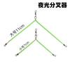 Acero Inoxidable Luminoso Pesca de Mar Espiga Divisor de Línea Principal Hilo Divisor de Anzuelo Línea de Hilo Anti-Enredo Set de Líneas de Pesca Taobao