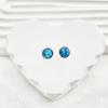 Titanio F136 labio aubao clavo plano fondo plano disco OP pin pendiente Hueso de la oreja perforación corporal humana joyería aleación de titanio Hueso de la oreja clavo