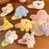 Lindo Peluche Estrella Muñeca Pasador Dibujo Animado Moño Pinza Rompe-Corazones Dulce Corazón de Niña Pin Lateral para el Cabello Accesorio para el Cabello