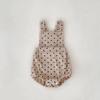 2026 Nuevo Otoño Estilo Ins Lindo Mono con Estampado de Lunares para Bebés y Niños Pequeños Niños y Niñas
