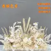 Flores Grandes de Chão para Casamento Flores de Seda Flores Decorativas Flores para Palco T Corredor Flores Penduradas Flores de Casamento Fundo de Flores