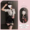 Conjunto de Uniforme Sexy de Capitán y Azafata Disfraz para Juego de Rol para Mujeres, Disfraz de Transgénero Puro Deseo, Atuendo de Cosplay de Policía para Discoteca