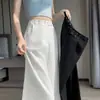 Pantalones Anchos de Lino Tencel para Mujer Verano 2026 de Cintura Alta Casuales con Encaje Resistentes al Sol de Longitud Completa para Mujer