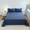 Algodón Puro 100% Algodón Color Sólido Sábana Ajustable Unidad de Una Pieza Dormitorio de Estudiantes Cama Individual/Doble 1.35m m Sábana