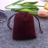 Vendas Diretas de Fábrica Atacado Bolsas de Veludo Calças com Bolso de Aba de Veludo Joias Joias Presente Bolsas de Veludo 7*9