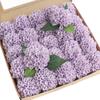 Hortensia de espuma transfronteriza, bola de dalia para boda, crisantemo, rosa falsa con varilla, decoración de boda DIY con flores.