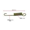 Tripé de suporte para carro elétrico mola de tensão bateria suporte traseiro para motocicleta mola de suporte inclinada mola de suporte de pé de escada de carro robusta