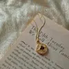 Collar Antiguo Francés de Fritillary Plata de Ley 925 Lujo Ligero Gama Alta Cadena para Clavícula Cenicienta Verano Nuevo Ins