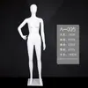 Accesorios de Modelo de Ropa para Mujer Modelo Femenino Cuerpo Completo Cuerpo Humano Ropa Artificial Estante de Accesorios para Modelos de Tienda de Ropa Modelo de Ropa Ventana Femenina