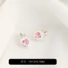 Contas Espaçadoras Coroa Coração em Ouro 14K Banhado a Zircônia Preservador de Cor Pulseira de Cristal DIY Feita à Mão Caixa Mágica de Contas Acessórios de Joias