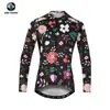 Ropa de Ciclismo de Otoño Xingheng para Mujer Nueva Ropa de Ciclismo Transpirable y Pantalones Ropa de Ciclismo Estampada Tops Largos