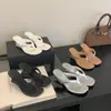 Sandalias Chanclas de Cuña con Punta Cuadrada Estilo Nuevo Primavera/Verano 2025 para Mujer