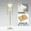Accesorios para tienda de ropa estilo coreano nuevo maniquí de medio cuerpo cuerpo plano pecho pequeño soporte de exhibición ropa de mujer