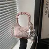 Bolso Plegable Simple a Cuadros para Mujer 2026 Verano Moda Tendencia Cadena Elegante Versátil Bolso de Hombro Cruzado