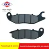 Fabricante Produz Pastilhas de Freio para Motocicletas, Pastilhas de Freio a Disco Kirin Prince Semi-Metálicas, Pastilhas de Freio Resistentes ao Desgaste para Veículos Elétricos