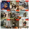 Halloween Transfronterizo Estilo Clásico Animales Pequeños Levantando las Manos para Celebrar Colgante Festivo Acrílico Plano 2D
