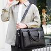 Maleta de Viagem de Negócios para Comércio Exterior Bolsa de Mão Masculina Bolsa de Ombro Transversal para o Dia a Dia Mochila de Negócios Bolsa para Documentos Estilo Europeu e Americano