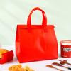 Bolsa Tote Aislada para Llevar Bolsa de Embalaje de Lámina de Aluminio No Tejida Bolsa para Llevar para Té con Leche Barbacoa Catering Se Puede Personalizar para Bebidas